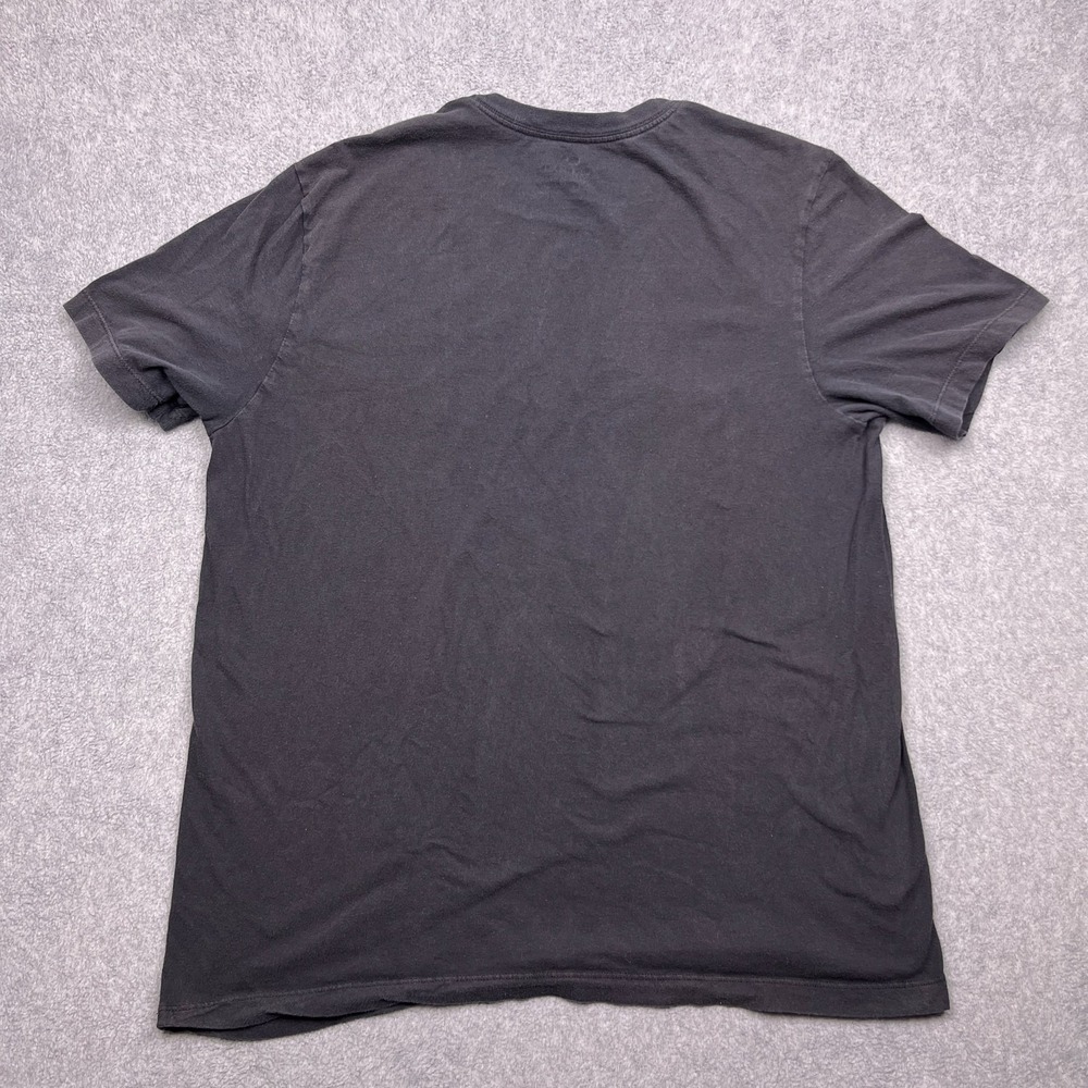nike t-shirt black‎ crew neck short sleeve swoosh tee mens large - Picture 6 of 6